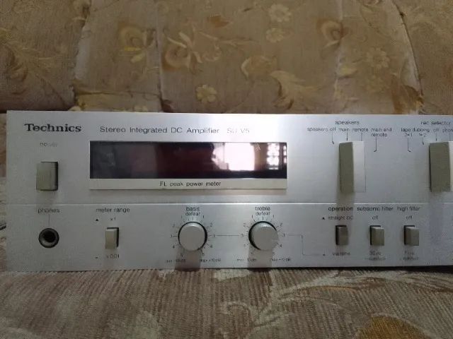Amplificador technics SU-V5 - Aparelhos de Som - Quintino Bocaiúva