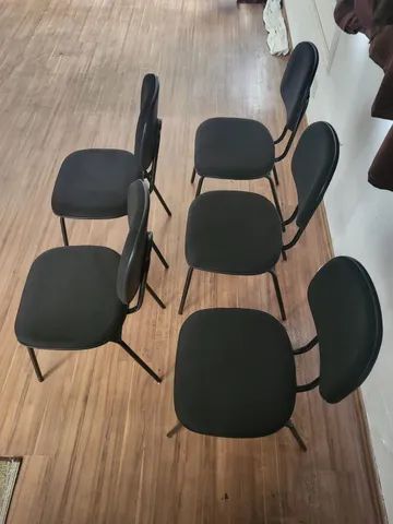 Cinco cadeiras de escritório . - Foto 2