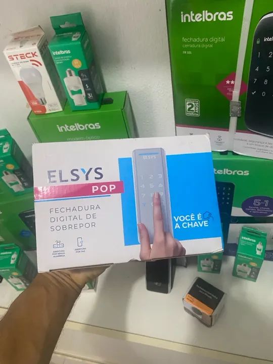 Fechadura eletrônica e digita, instalação e venda - Foto 3