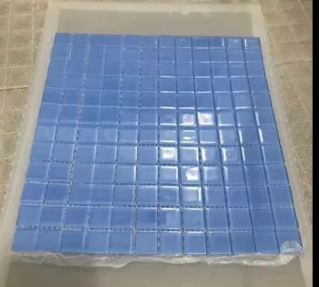 Pastilha vidro Rhodes azul