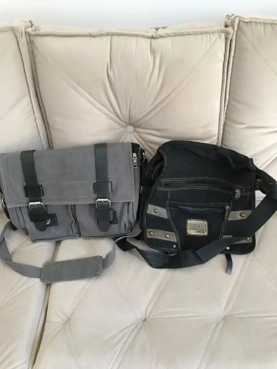 Desapego duas bolsas masculinas chiques  - Foto 5