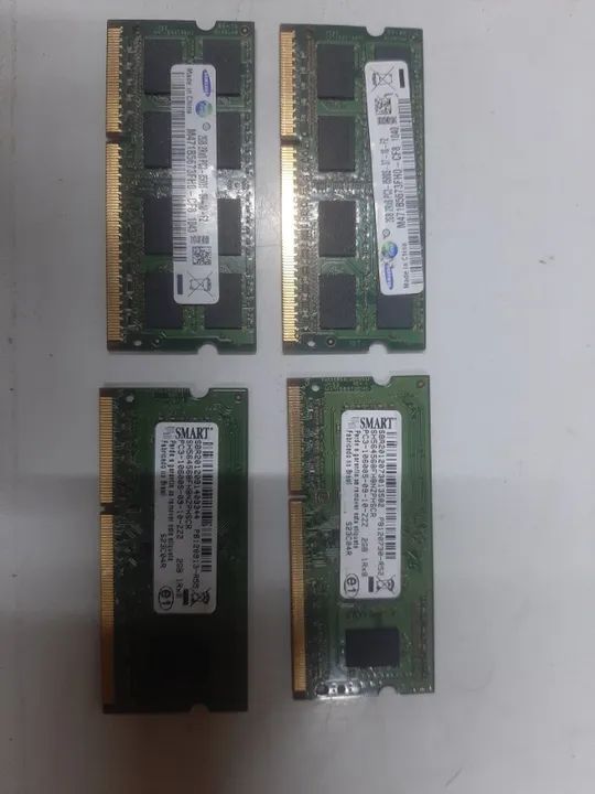 4 memorias 2gb not - Foto 2
