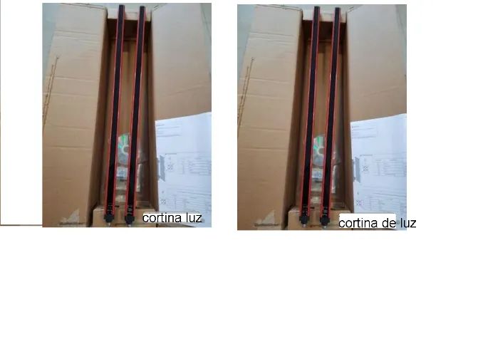 Cortina De Luz Segurança 760mm Schneider Xusl4e14f076n - Foto 2