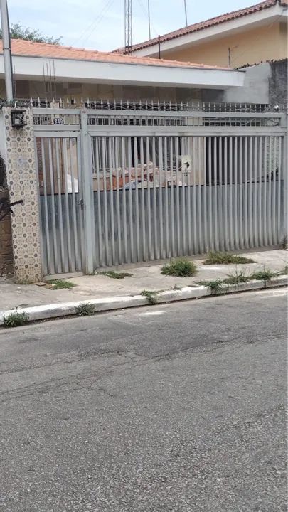 Portão de alumínio automático de correr ( 2 folhas 4,20m x 2,20m + social 80cm x 2,20m).