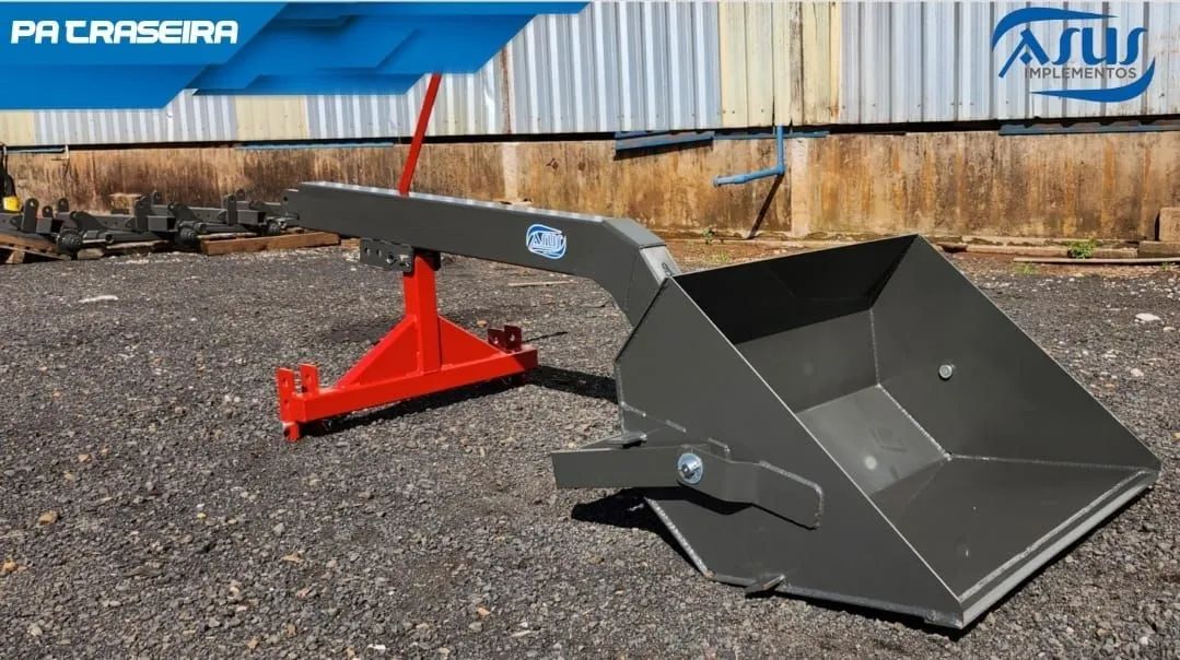 Pá traseira nova pronta entrega para trator  - Foto 2
