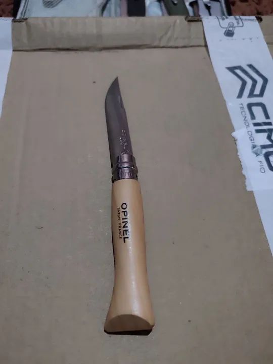 Canivete Opinel N°6 aço inox  - Foto 2