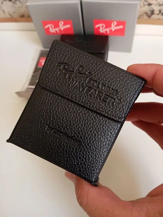 Ray-ban Wayfarer Rb4105 Dobrável 54x20 Lente Safira  - Foto 5