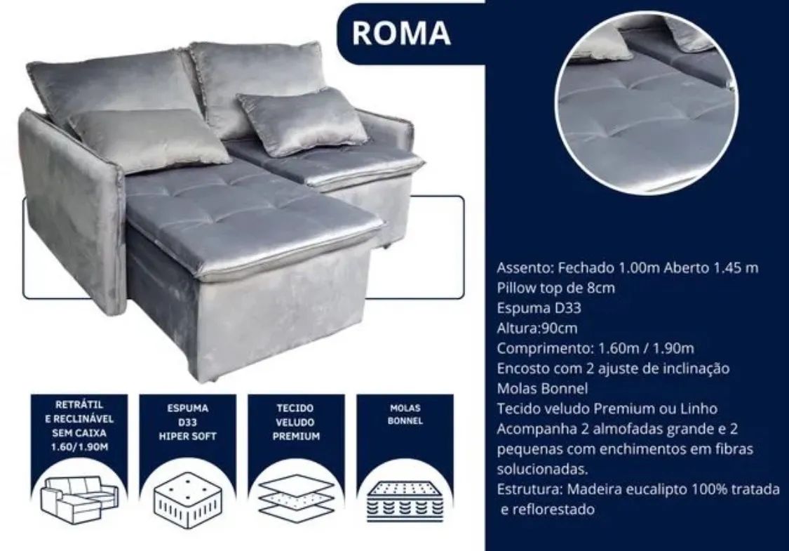 Cama casal molas bonnel  completa  - Foto 3