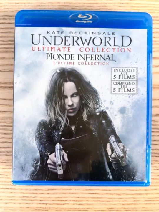 Blu-Ray Coleção Underworld. Importado. Com legendas em PT-BR em 2 filmes
