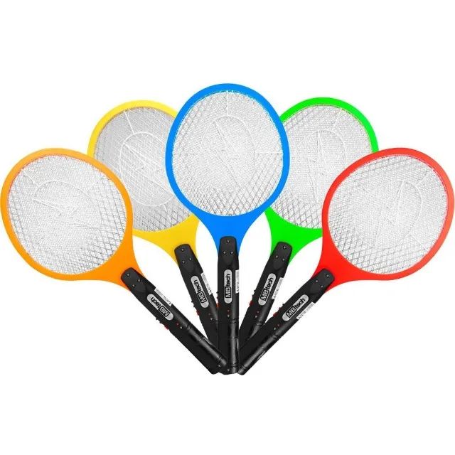 Raquete Eletrica Mata Mosquito 110V 220V - Foto 4