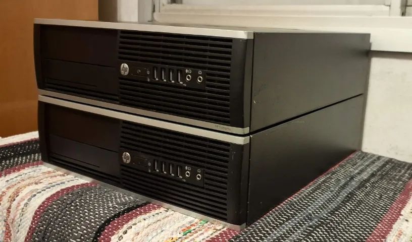 2 PCs HP i5 Vpro + 8Gb Memória DDr3 + HD de 500Gb