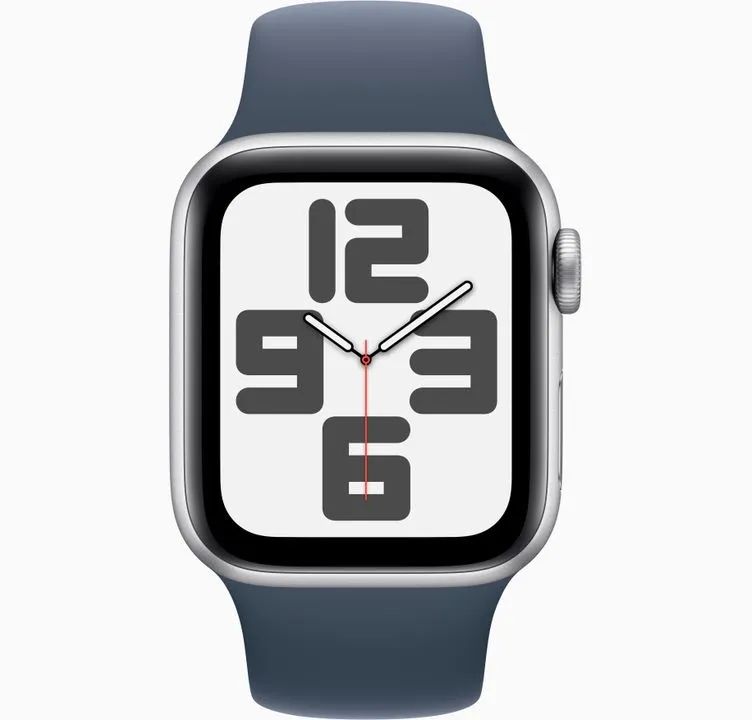 Apple Watch SE 2 GPS, caixa Prateada de alumínio, 44mm (novo, lacrado) - Foto 3