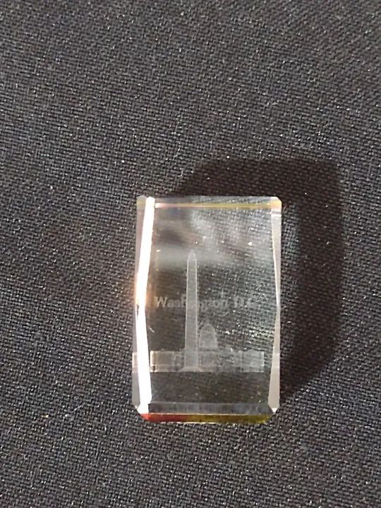 Mini cristal com imagem de Washington D.C. - Foto 4