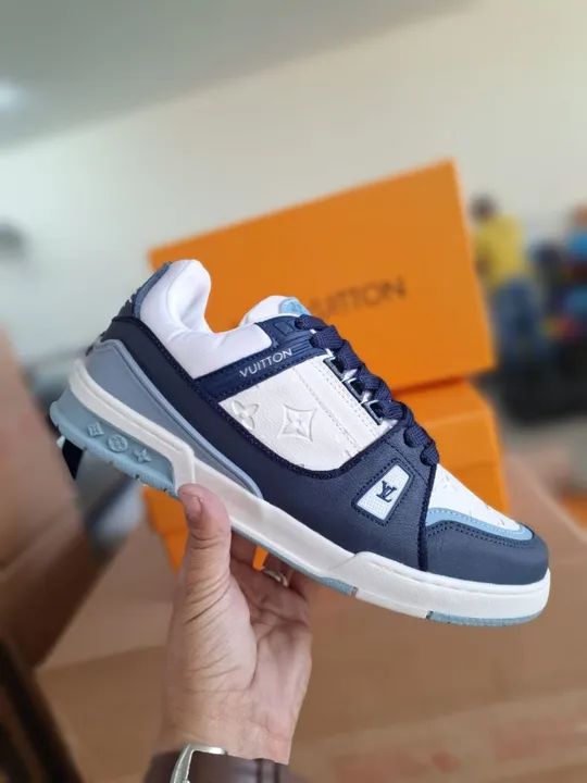 TÊNIS DA LOUIS VUITTON LINHA PREMIUM DE ALTA QUALIDADE  - Foto 3