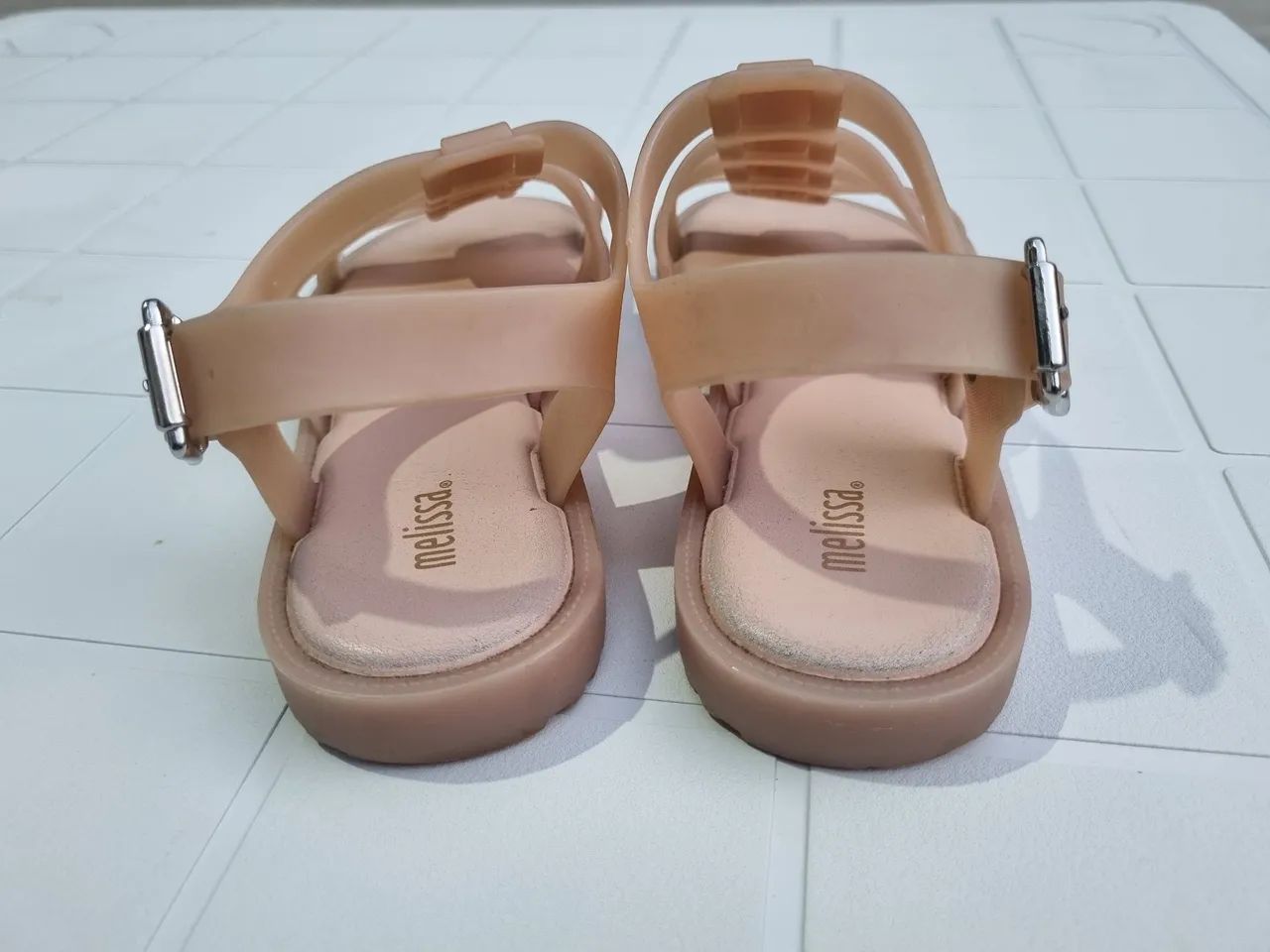 Sandália  Flox Bege - Foto 4