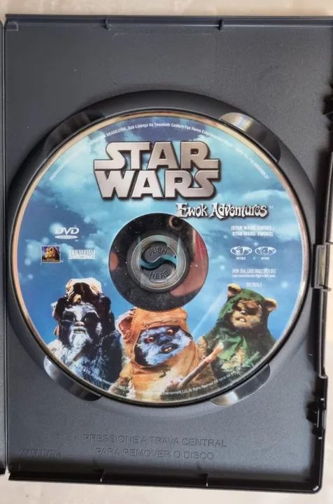 Dvd Star Wars - Caravana da Coragem e Batalha de Endor - RARO - Foto 2