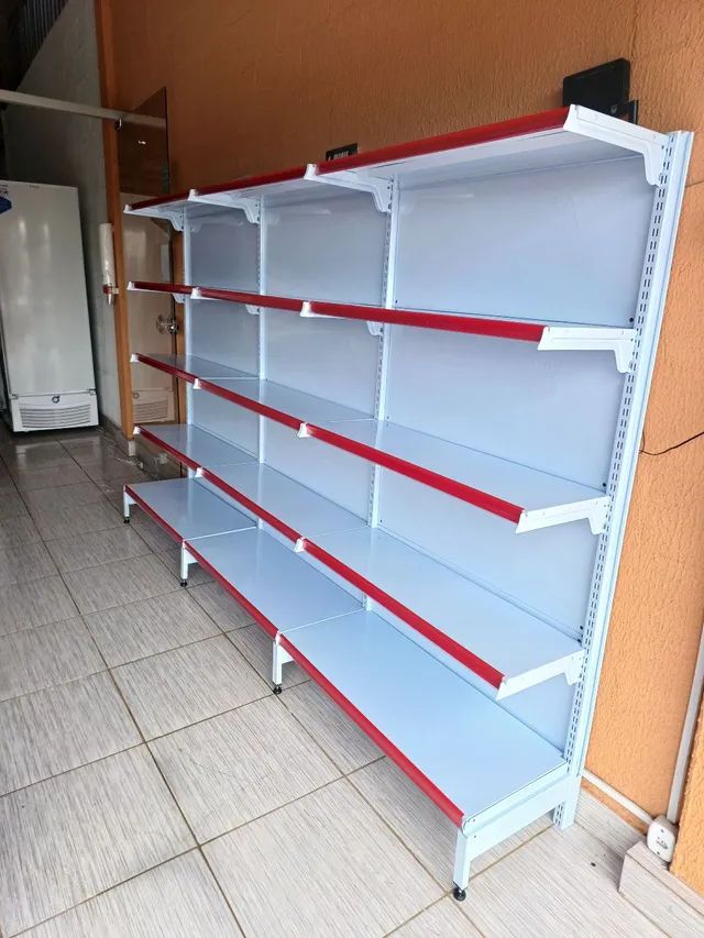 Gondulas e Gôndolas e prateleiras pra supermercados distribuidora mercearia farmácia  - Foto 3