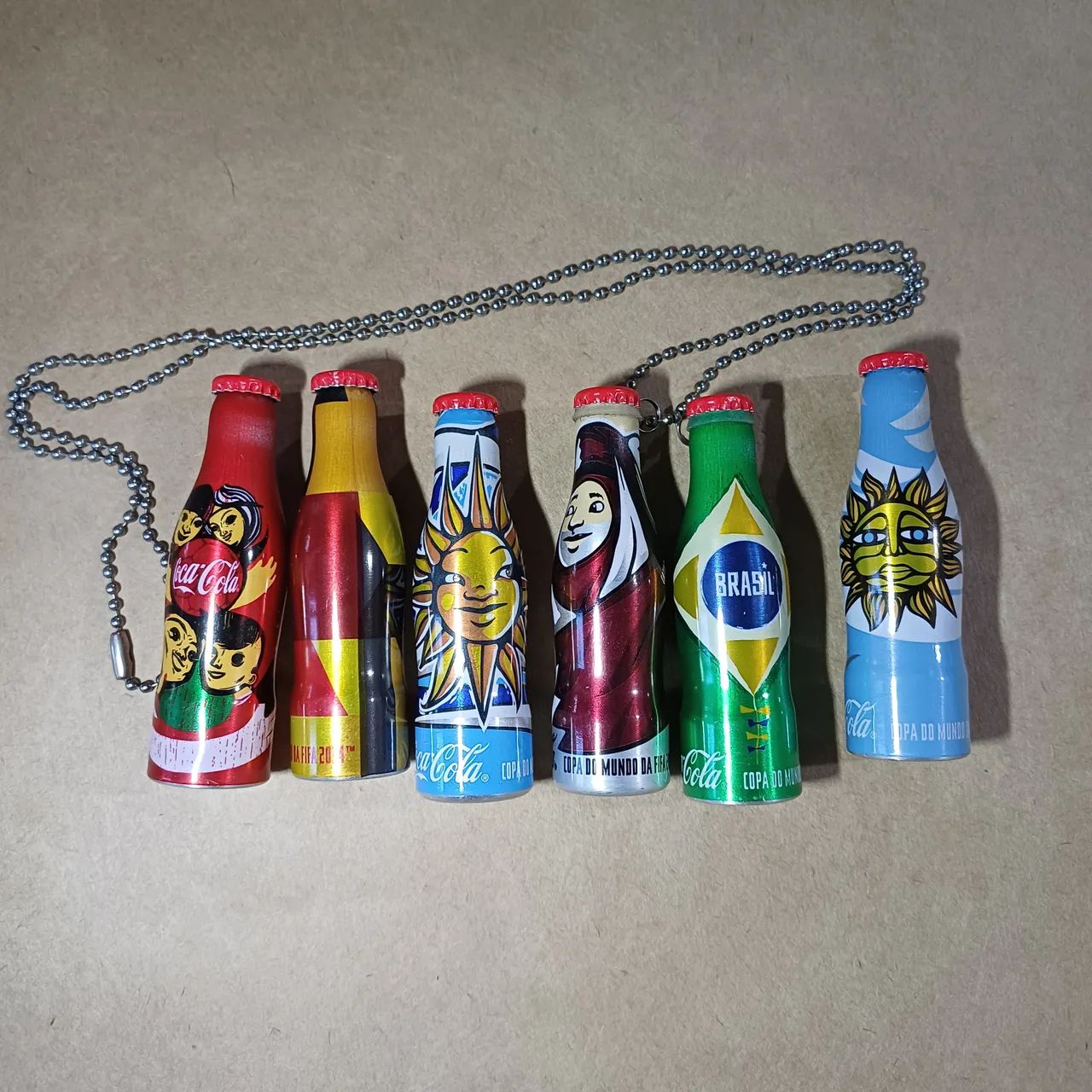 Coleção de miniaturas de Coca-Cola Copa do Mundo 2014