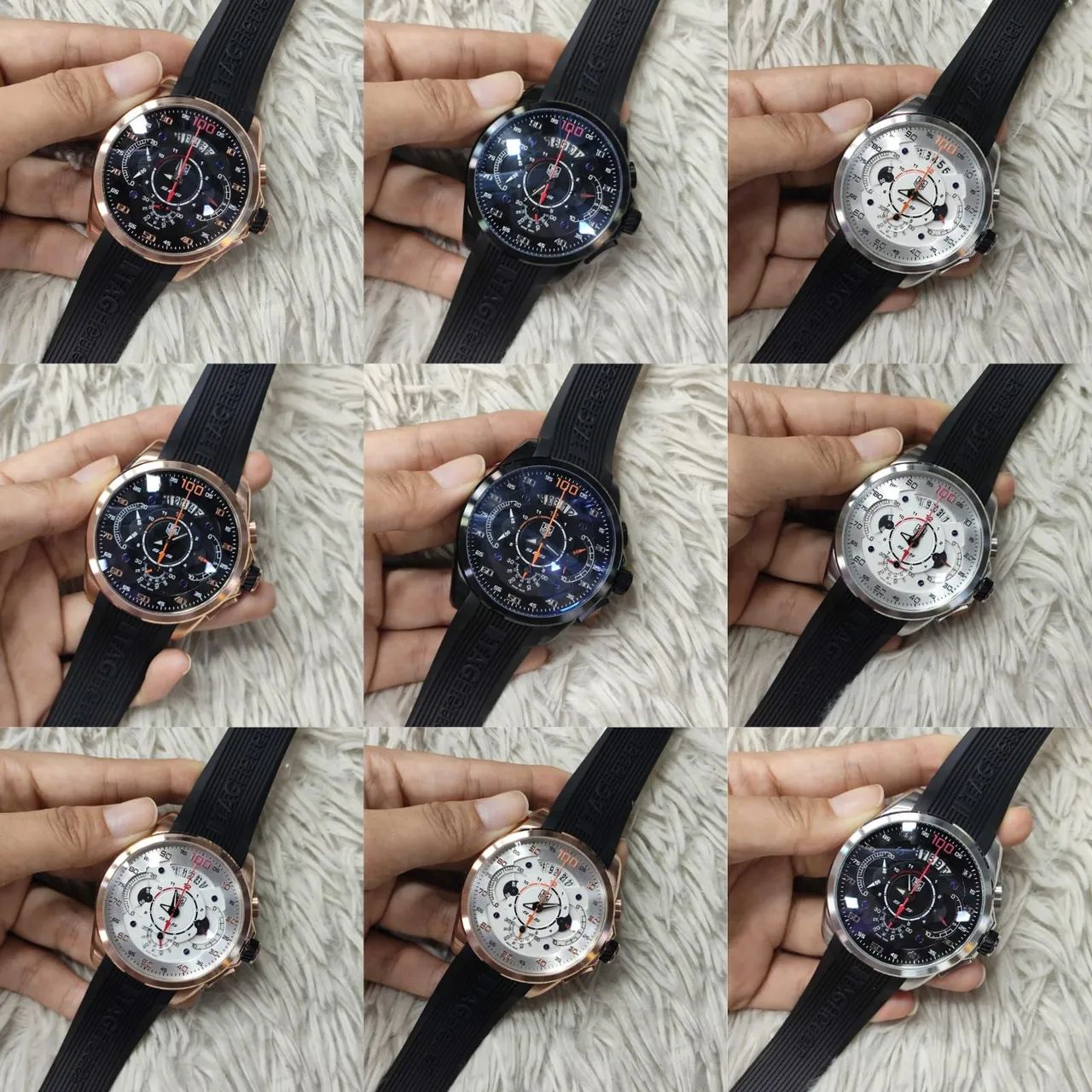 Relógio Tag Heuer Linha Premium AAA+ Todo funcional  - Foto 4