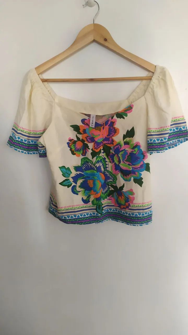 Blusa estilo bata BLUE streel  - Foto 5