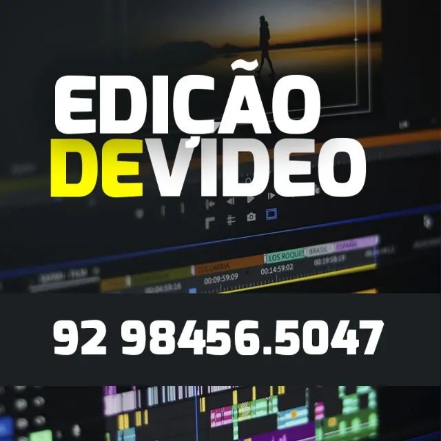 Editor de Vídeo - para Instagram, Youtube, Redes Sociais, Tv e mais...