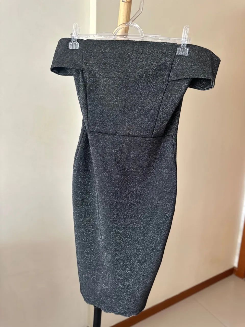 Vestido midi John John vestido lurex P