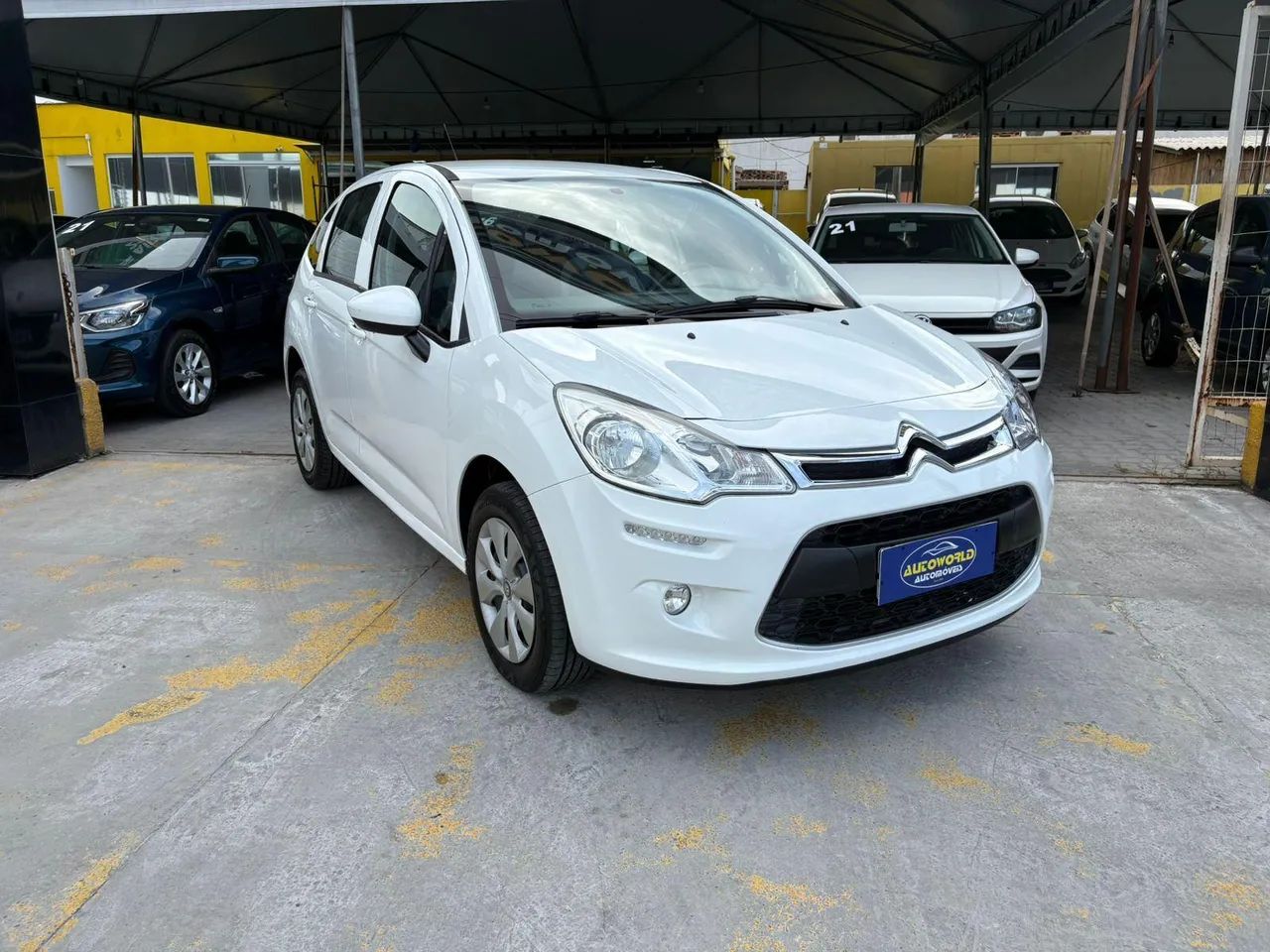 C3 ATTRACTION 1.6 FLEX 16V 5P AUT.  BRANCA 2018/2019 - Foto 2