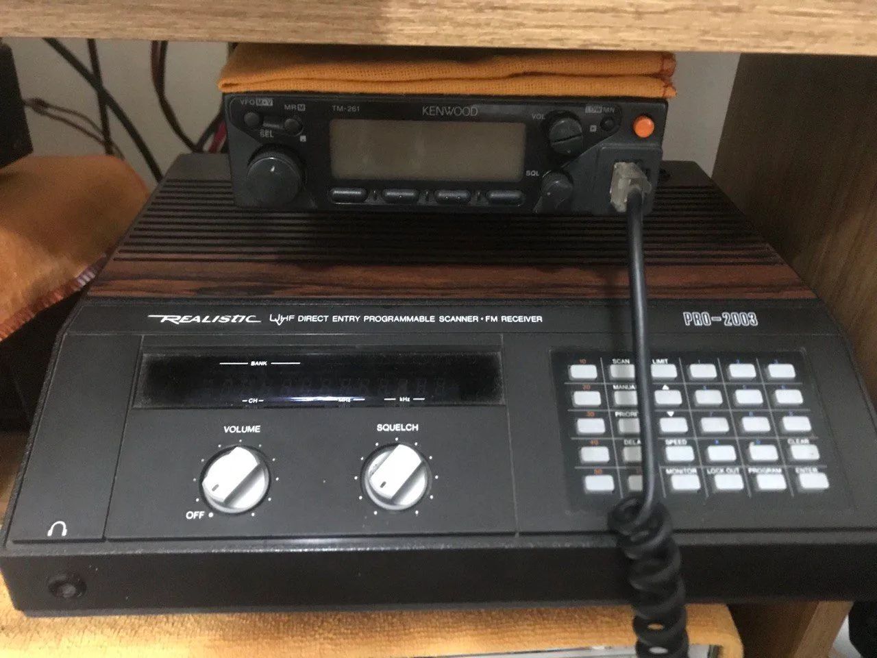 Rádio Receptor Scaner Realistic
