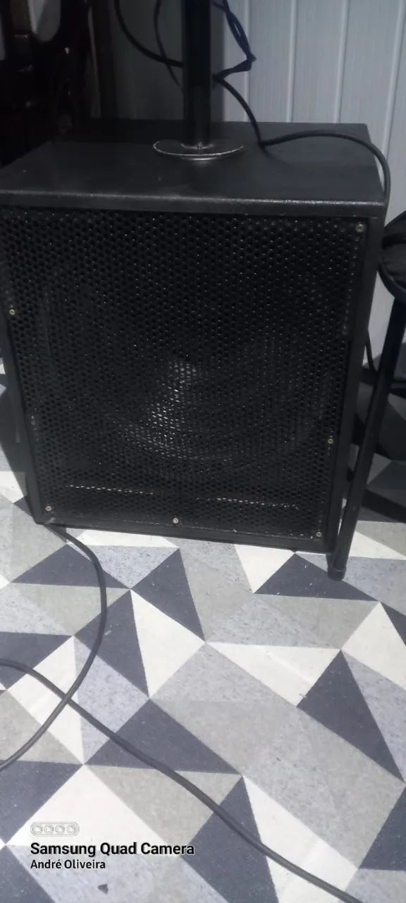 Sub Passivo Compacto 15 Polegadas 450W