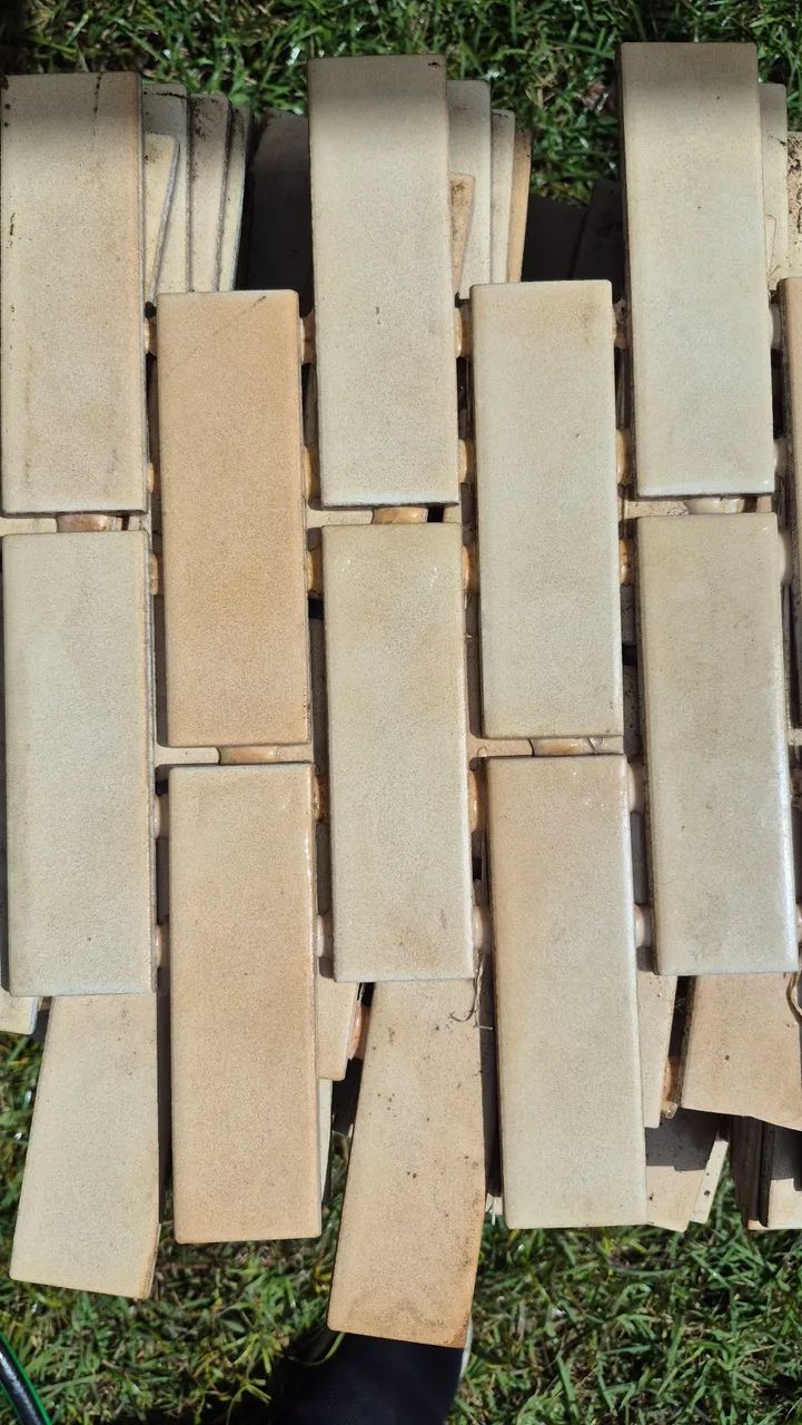 2M Revestimento de parede bold 5x15cm Bric bege Portobello - Foto 2