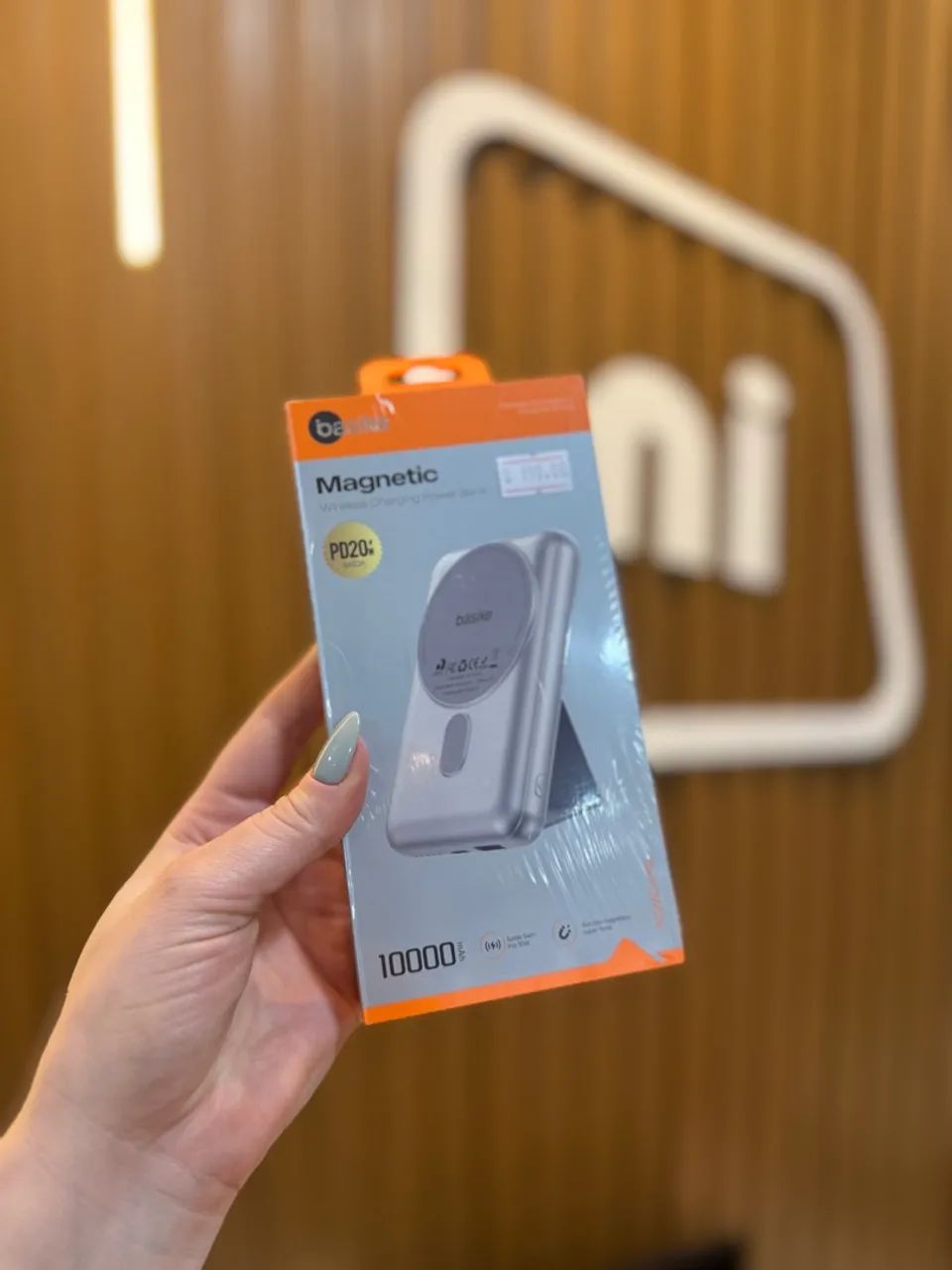 Carregador Portátil Magnético Basike 10000mAh