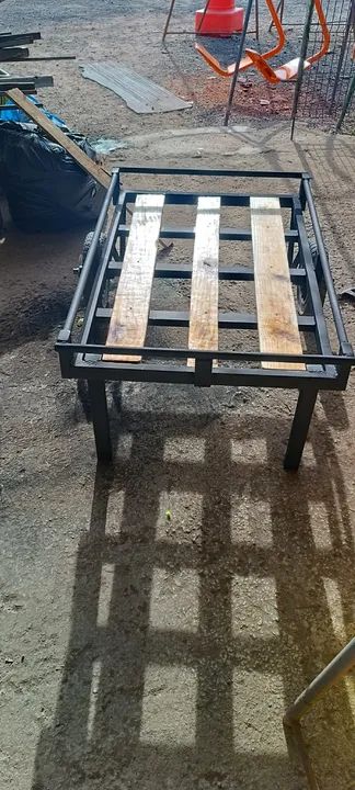 Carrinho carga para caixa térmica e de isopor - Foto 5