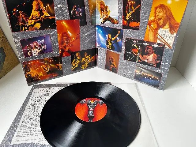 LP vinil Iron Maiden A real Dead One - Gatefold e insert - Foto 2