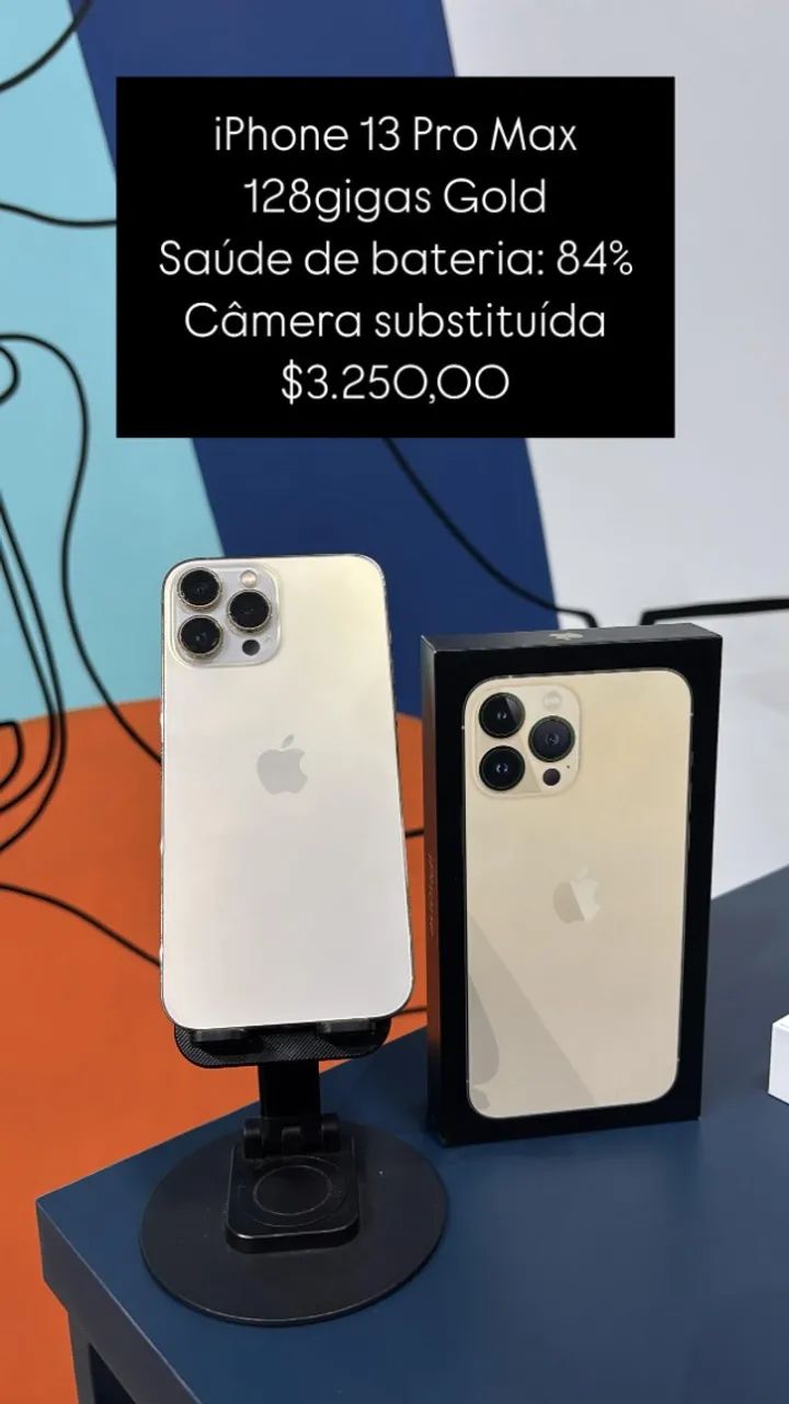 iPhone13 ProMax 128GB (バッテリー84%) iPhone 13 Pro Max / 128GB / Saúde de bateria 84% / Camera