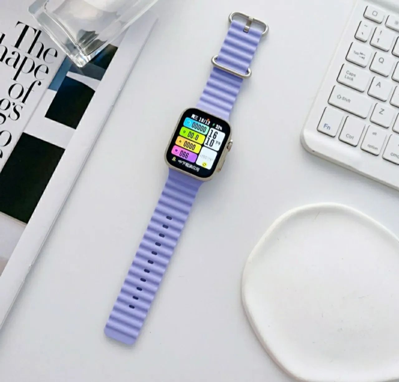 Pulseira Oceano Compatível com APPLE WATCH, linha ULTRA e linha IWO. Várias Cores  - Foto 6