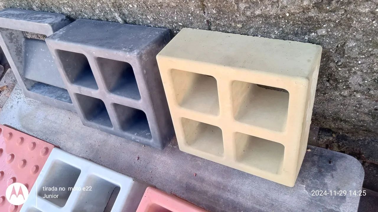 Piso tátil e cobogós  - Foto 5