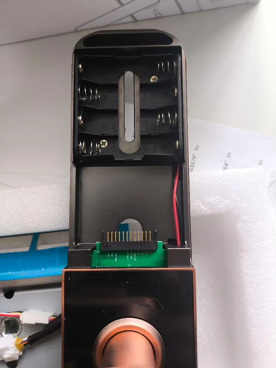 Fechadura eletrônica com câmera  - Foto 3