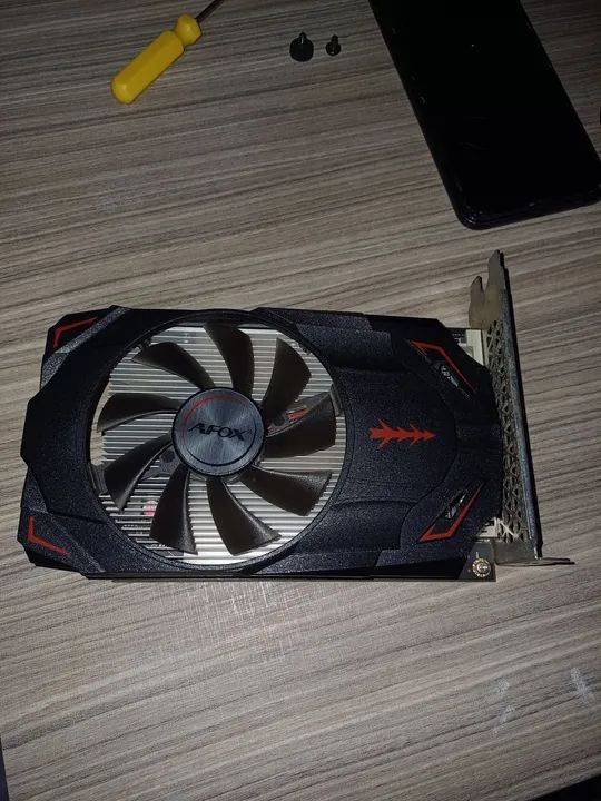 Placa de Vídeo RX 550 4GB Afox