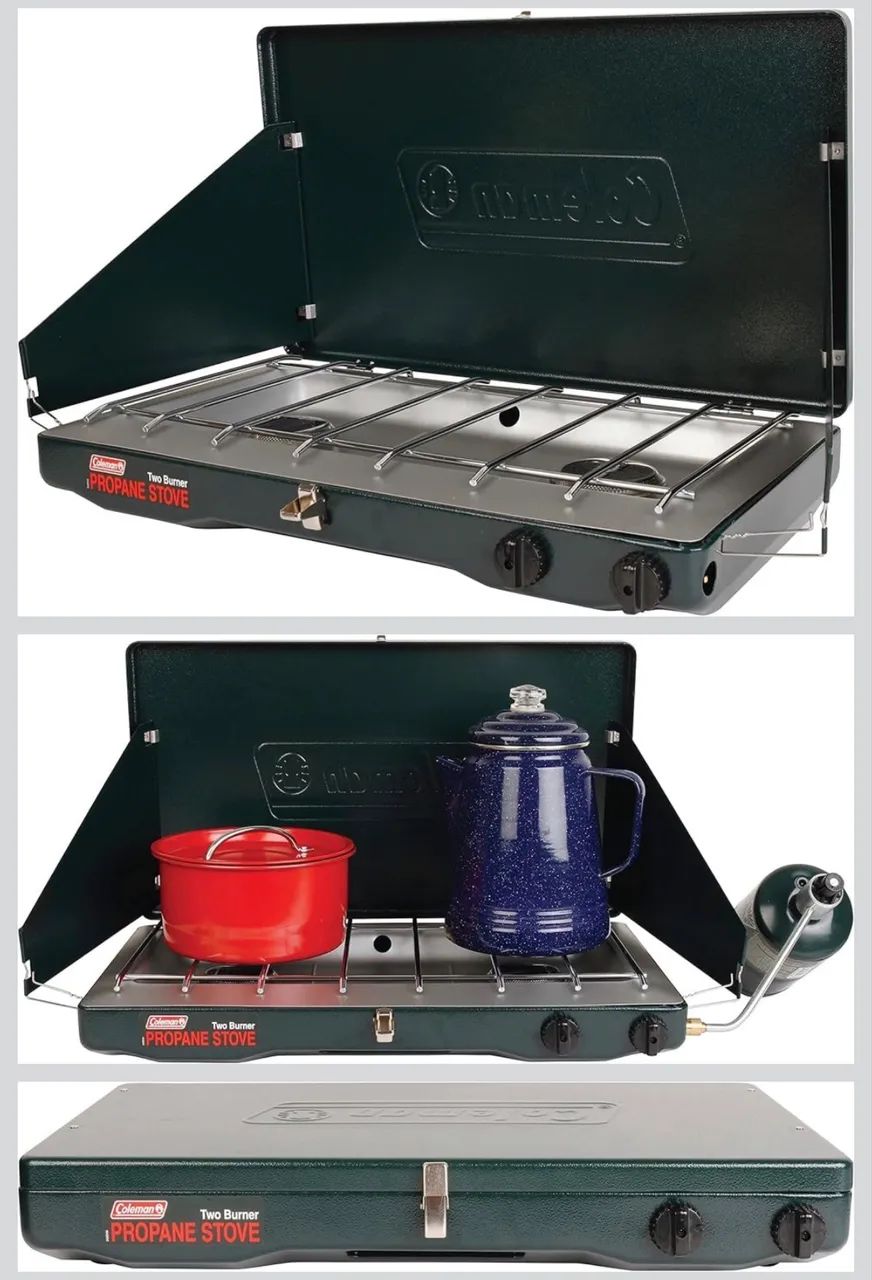 Fogão Coleman PerfectFlow 2 queimadores 20.000 BTU - Foto 4