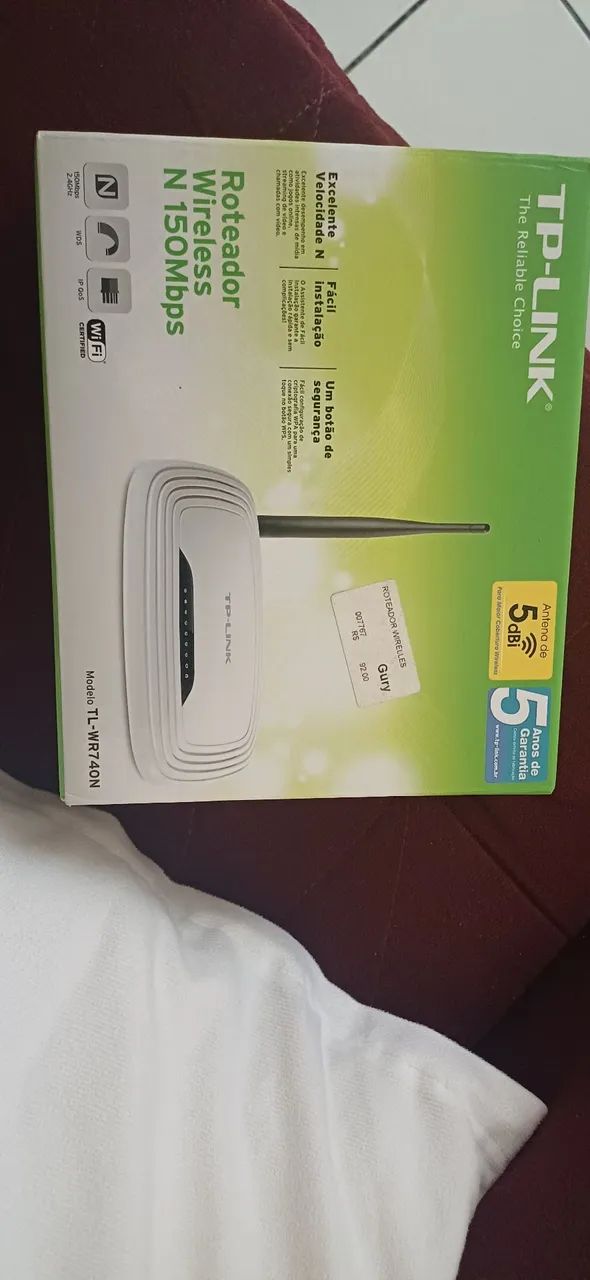 Roteador Wireless TP-Link TL-WR740N 150Mbps