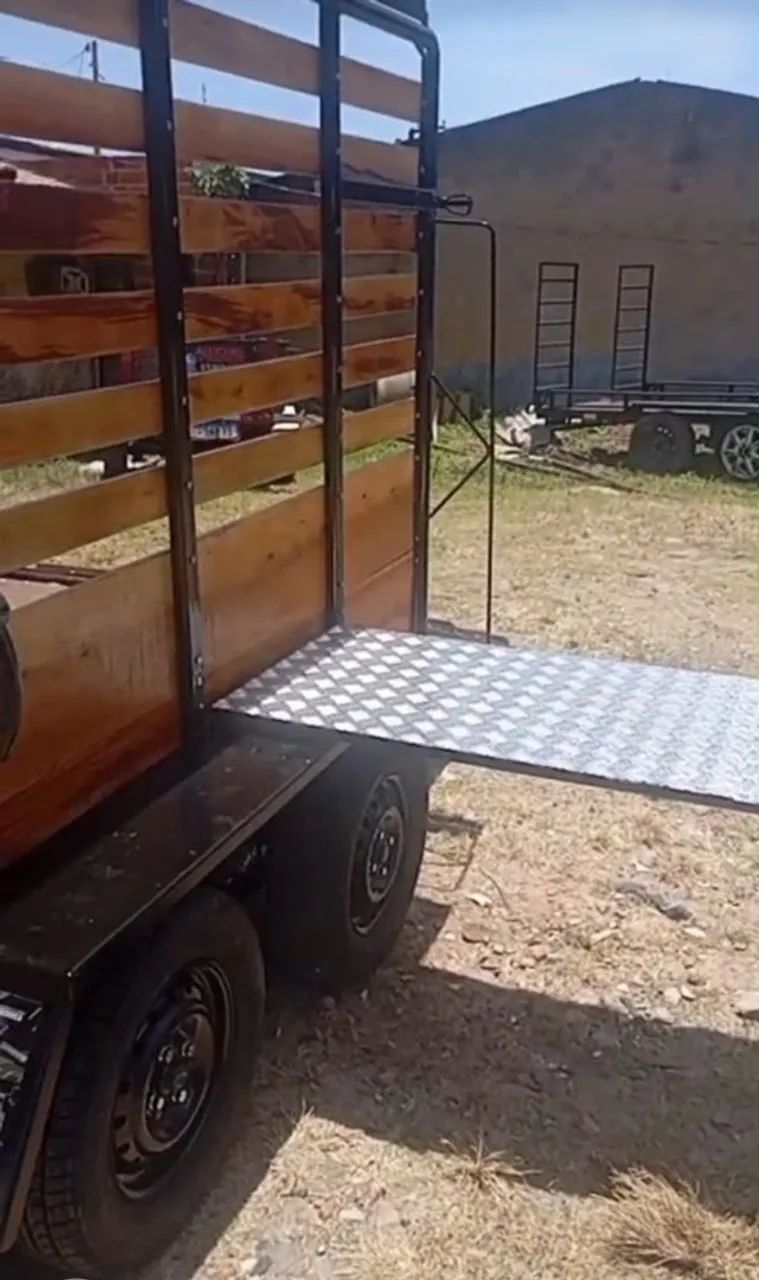 Reboque de cavalo 2 eixos! - Foto 3