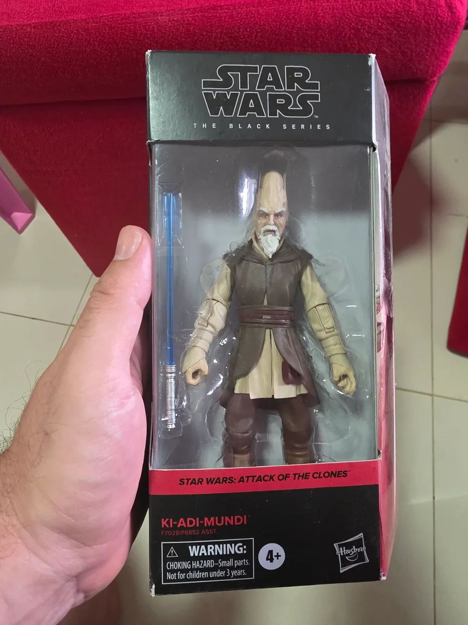 Boneco Star Wars Ki-Adi-Mundi The Black Series