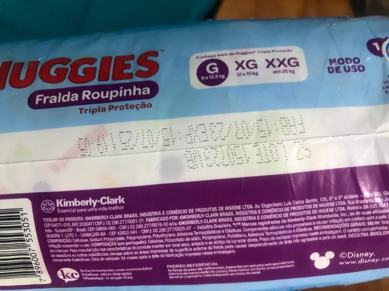 Fraldas Huggies