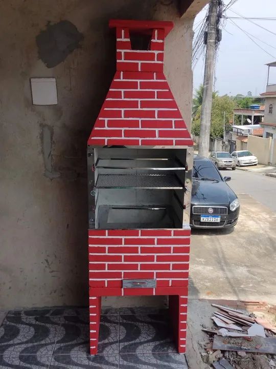 Churrasqueira pré moldada  - Foto 6