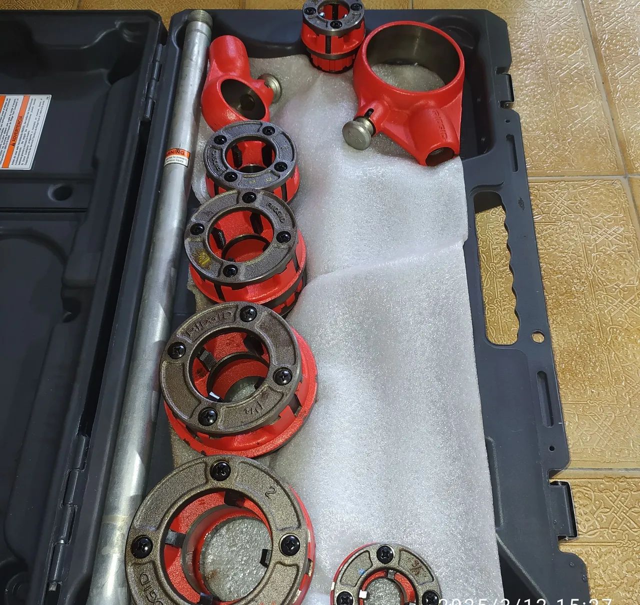 Maleta de tarraxas RIDGID- mod.59637 - Foto 2