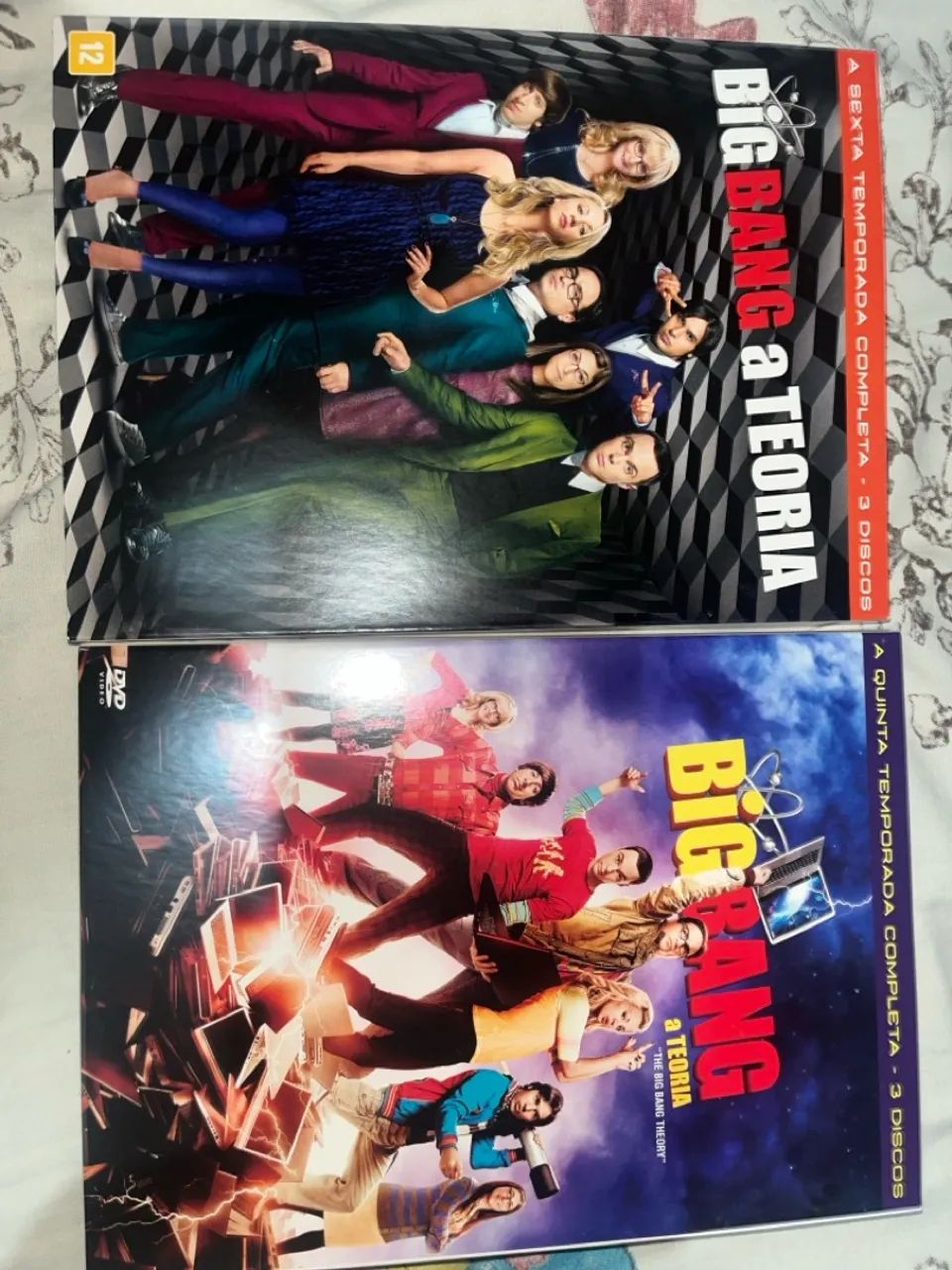 Box Big Bang a Teoria 1 a 7 temporada - CDs, DVDs etc - Serrinha