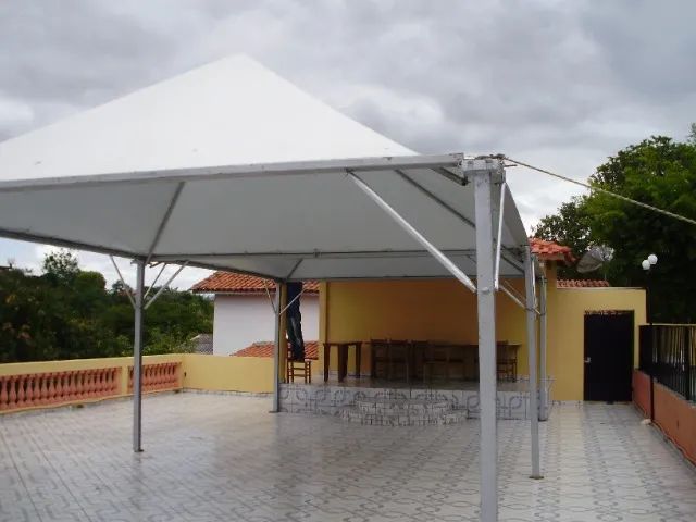 Tenda de lona Branca 