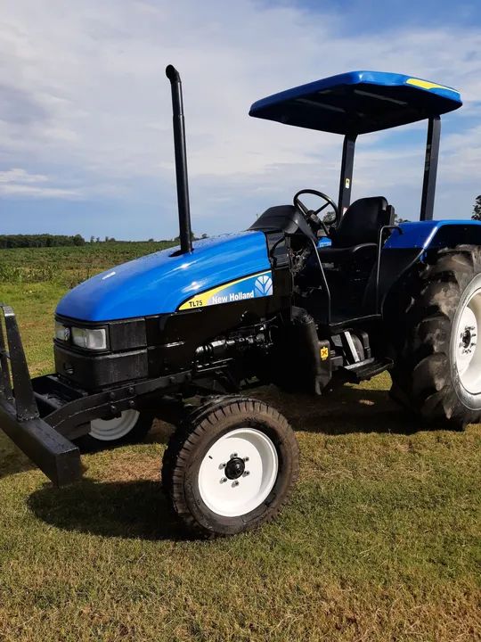 Trator New Holland TL75E MWM  - Foto 2