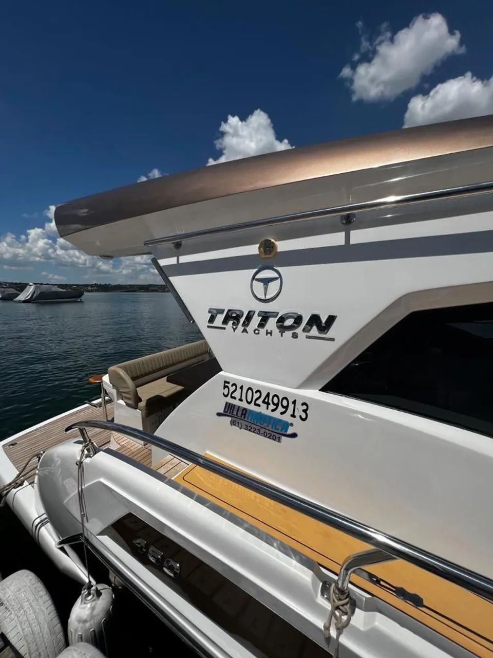 TRITON 450 HT 2019 IMPECÁVEL REVISADA  INTEIRA OU COTA  - Foto 4