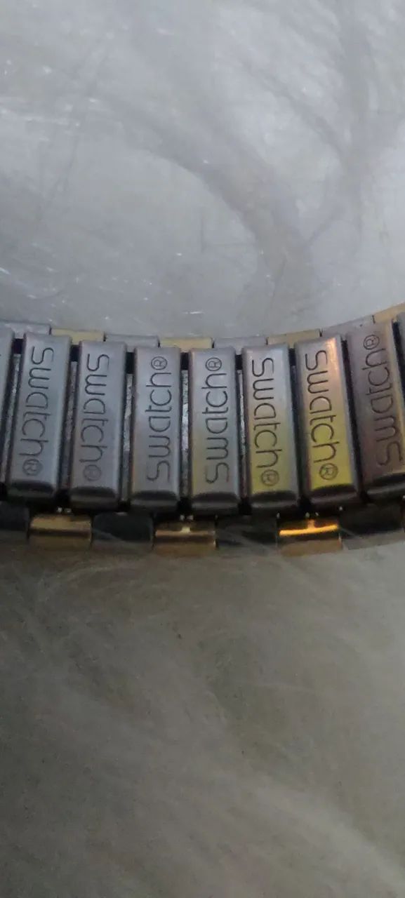 Swatch Vintage Dourado - Foto 4